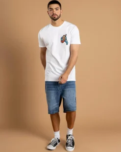 Bush Chook Crush'N Brews T-Shirt White Sale