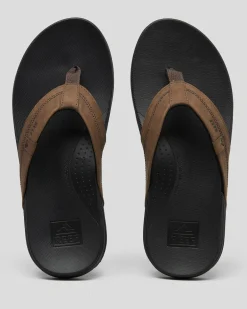 Reef Cushion - Spring Thongs Brown New
