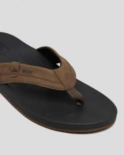 Reef Cushion - Spring Thongs Brown New