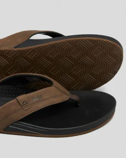 Reef Cushion - Spring Thongs Brown New