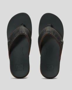 Reef Cushion Bounce Lux Thongs Black/brown Hot