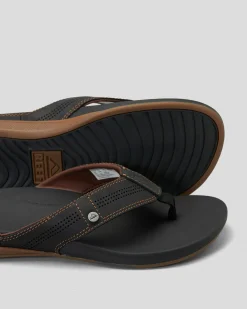Reef Cushion Bounce Lux Thongs Black/brown Hot