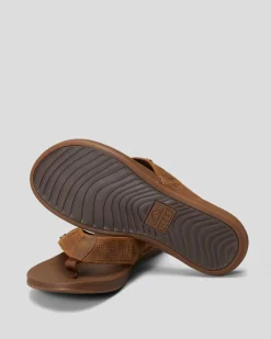 Reef Cushion Lux Thongs Toffee Clearance