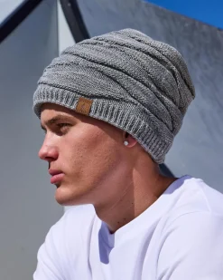 Lucid Custom Beanie Light Grey