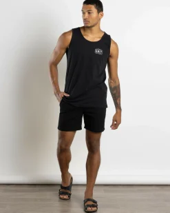 Unit Daily Singlet Black Clearance