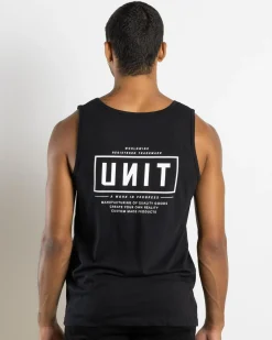 Unit Daily Singlet Black Clearance