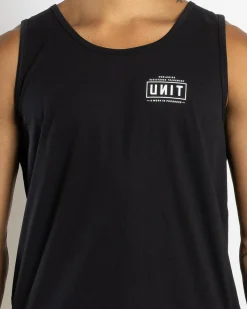 Unit Daily Singlet Black Clearance