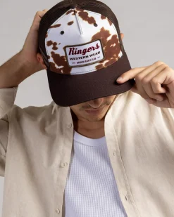 Ringers Western Daisy Trucker Cap Chocolate Sale