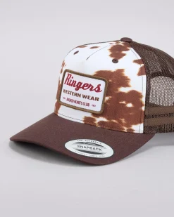 Ringers Western Daisy Trucker Cap Chocolate Sale