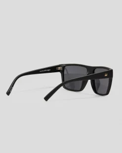 Le Specs Dark Magic Polarised Sunglasses Black/ Smoke Mono Best