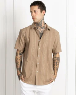 Skylark Daydream Short Sleeve Shirt Brown Best