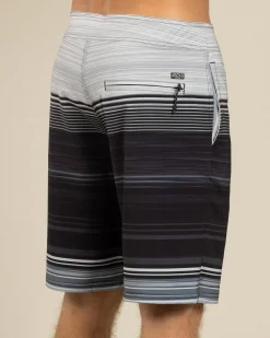 Jacks Dazzle Board Shorts Black/ Grey Clearance