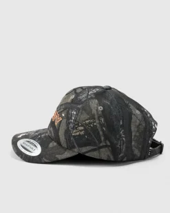 Rusty Dead End Dad Cap Grey Camo Best