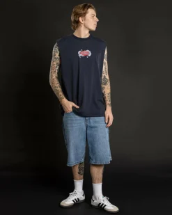 Thrills Decisions Merch Fit Muscle Tank Total Eclipse Best