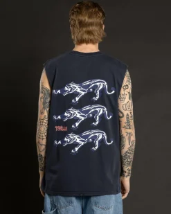 Thrills Decisions Merch Fit Muscle Tank Total Eclipse Best