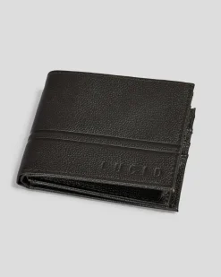 Lucid Declaration Leather Wallet Brown Discount