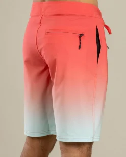 Jacks Deep Dive Board Shorts Pink Fade Outlet
