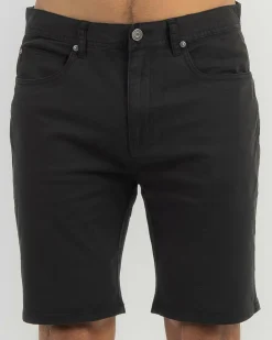 Lucid Deflect Walk Shorts Black New
