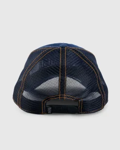 Von Dutch Throwback Trucker Cap Denim Hot