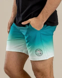 Salty Life Density Elastic Waist Shorts Mint Fade