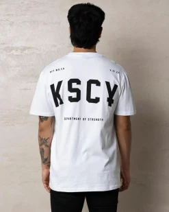 Kiss Chacey Department Relaxed T-Shirt Optical White New
