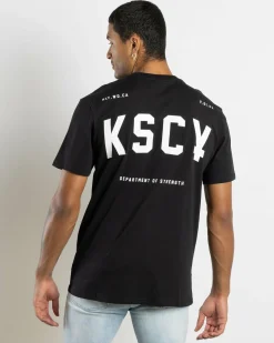 Kiss Chacey Department Relaxed T-Shirt Jet Black