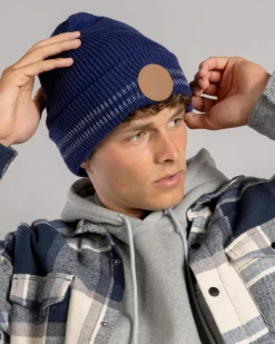 Salty Life Departure Beanie Navy / Cream Best