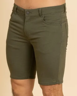 Skylark Depend Walk Shorts Olive Clearance
