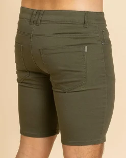 Skylark Depend Walk Shorts Olive Clearance
