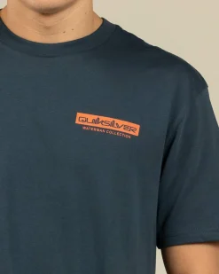 Quiksilver Desert Swells T-Shirt Midnight Navy Best