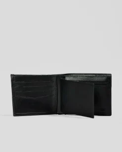 Rip Curl Diamond RFID 2 in 1 Leather Wallet Black Online