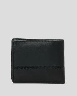 Billabong Dimension 2In1 Leather Wallet Black Sale