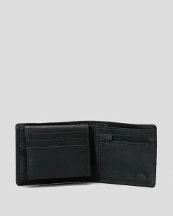 Billabong Dimension 2In1 Leather Wallet Black Sale