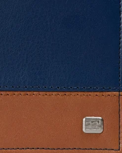Billabong Dimension Wallet Navy Tan Hot