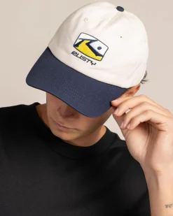 Rusty Division Dad Cap Navy Blue Outlet