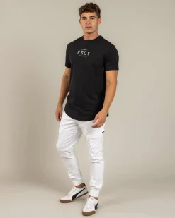 Kiss Chacey Division Dual Curved T-Shirt Jet Black Sale