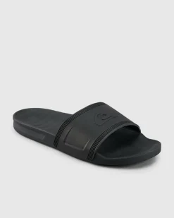 Quiksilver Dockyard Slides Black Outlet