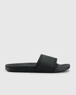 Quiksilver Dockyard Slides Black Outlet
