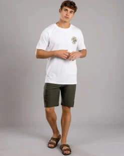 Salty Life Don't Worry T-Shirt White Sale