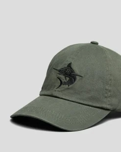 Salty Life Dorsal Relaxed Fit Cap Olive Discount