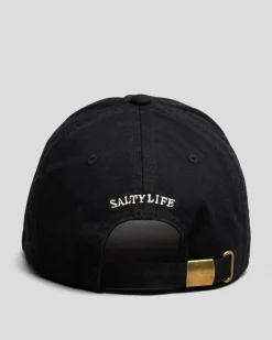 Salty Life Dorsal Relaxed Fit Cap Black