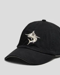 Salty Life Dorsal Relaxed Fit Cap Black