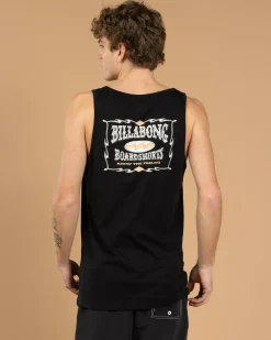 Billabong Double Spread Singlet Black Sale