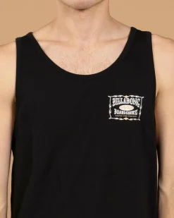 Billabong Double Spread Singlet Black Sale