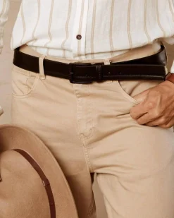 Rip Curl Double Stitch Belt Black Best