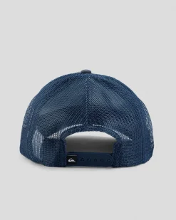 Quiksilver Down The Hatch Trucker Cap India Ink Discount