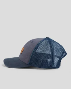Quiksilver Down The Hatch Trucker Cap India Ink Discount