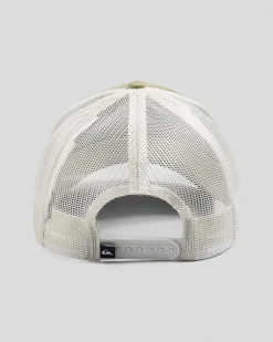 Quiksilver Down The Hatch Trucker Cap Aloe