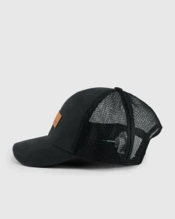 Quiksilver Down The Hatch Trucker Cap Black Hot