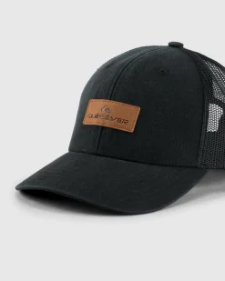 Quiksilver Down The Hatch Trucker Cap Black Hot